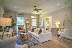 Baton Rouge Game Day House with Chic Yard Space